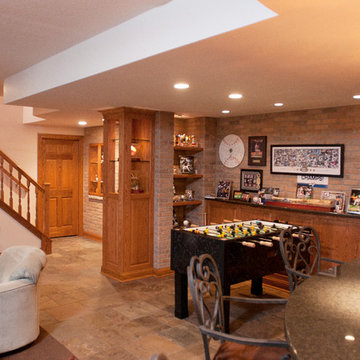 Lower Level Sports Bar in Genesee, WI.