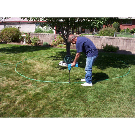 Yard Butler REA-4 Steel Roto Earth Auger, 18" x 1-1/4"