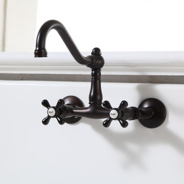 Kingston Brass Wall Mount Kitchen Faucets