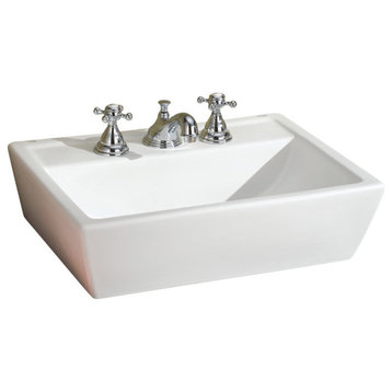 Cheviot Products Sentire Vessel Sink, 18", 8"
