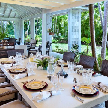 Outdoor dining and terrace