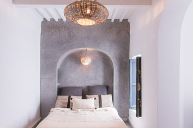 Inspiration for a mediterranean bedroom in Other.