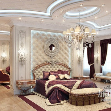 Master Bedroom from Luxury Antonovich Design