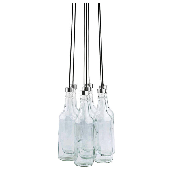 Details about Leitmotiv Mini Bottle Chandelier Details about Leitmotiv Mini Bottle Chandelier
