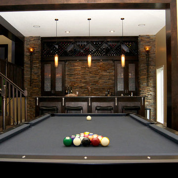 Modern Basement Finish