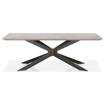 Essentials For Living District Industry Rectangle Dining Table - Ash