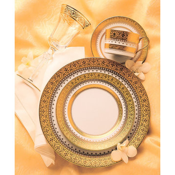 Imperial 5-Piece Place Setting, Gold