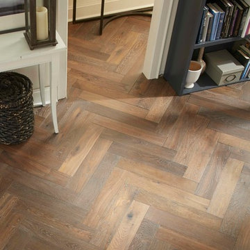 Sophisticated Reading Room - Lexington Holden, Engineered, Oak Hardwood