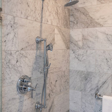 Marble Bath for Stately Monument Avenue Home