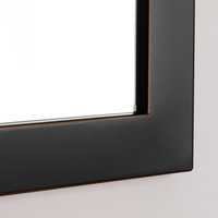 Classic Oil Rubbed Bronze Metal Frame Mirror, 30" x 40"