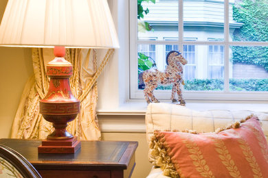Eclectic family room photo in Toronto