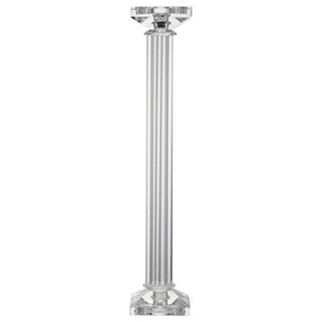 A&B Home 75482 Crystal Candle Holder, 18"