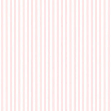 1/4" Wide Vertical Stripe Wallpaper, Pink, 1 Bolt