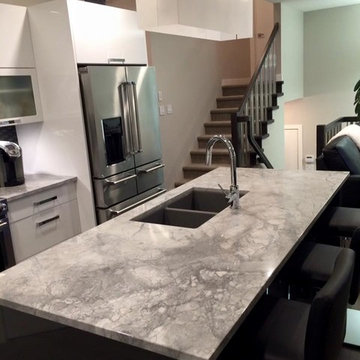 High Gloss White Kitchen