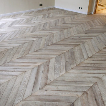 Chevron Flooring