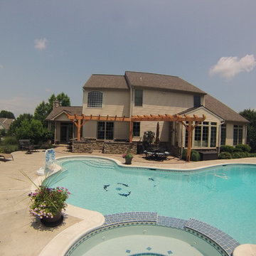 Poolside Kitchen & Entertaining Area