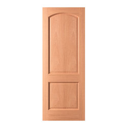 MA230 - MAHOGANY 2 PANEL ARCHED INTERIOR DOOR (1-3/4") - Interior Doors