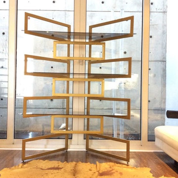 Etagere-Room Divider-Bar-Vitrine- Wall Cabinet- Corner Display Piece