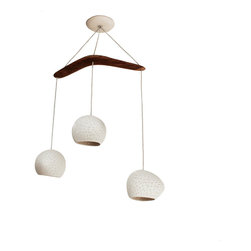 Lightexture - Claylight Boomerang Three, Led Bulbs - Chandeliers