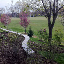 Patio and wall