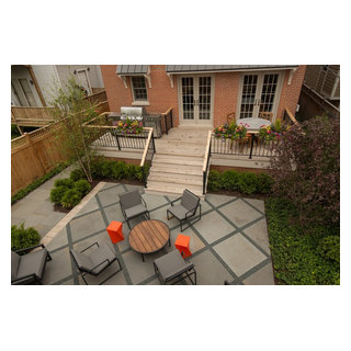 Urban Outdoor Living Space - Contemporary - Deck - Chicago - by Christy ...