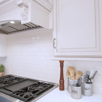 Classic French White Kitchen