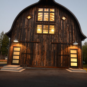 Gothic Arch Barn Restoration