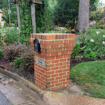 Custom Brick Mailbox