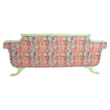 Duncan Phyfe Sofa in Ikat