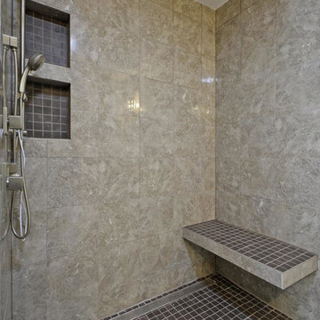 Shelby Oak (master bath w/ barrier-free custom tile shower)