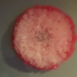 Pink fading tulle - Wreaths And Garlands