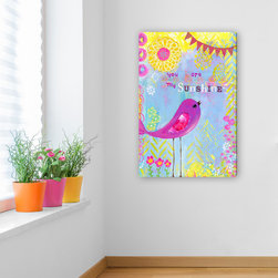 Sunshine Purple Bird - Products