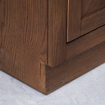 Vivian 72'' Dark Bathroom Vanity