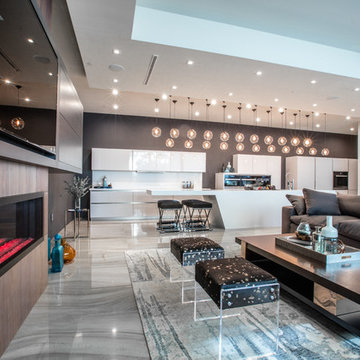 Modern house in Beverly Hills, CA