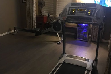 Moderner Fitnessraum in Las Vegas