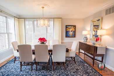 This is an example of a dining room in Philadelphia.