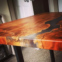 Big Leaf Maple Game Table - Products