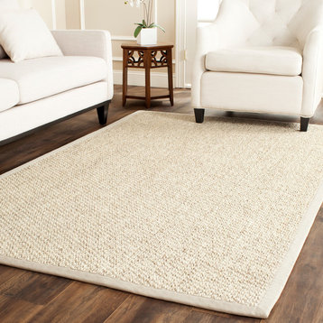 Safavieh Natural Fiber Collection NF525 Rug, Marble, 8' X 11'
