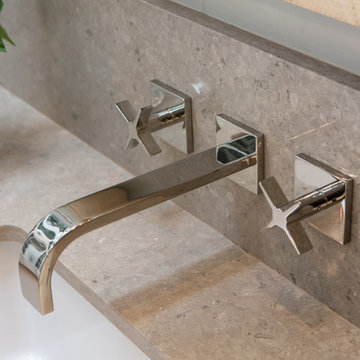 Atrium Inspired Master Bathroom