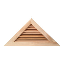 Pitched Louver Vents - Registers Grilles And Vents