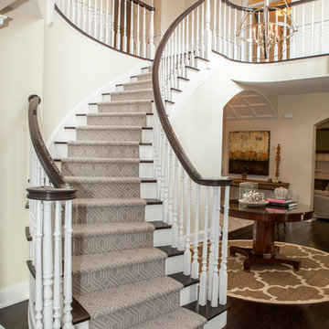 Villanova, PA : Center Hall & Staicase