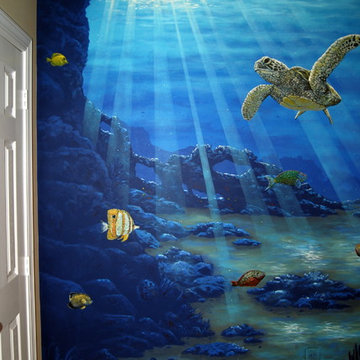 All Sea Life Murals and Painting Projects over the years by Mural Art LLC