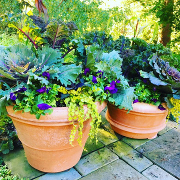 Fall Container Garden Design