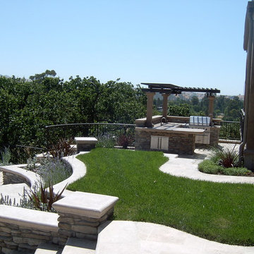 Contemporary French Country Hillside