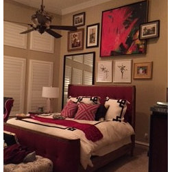 King Chateau Upholstered Bed - Panel Beds