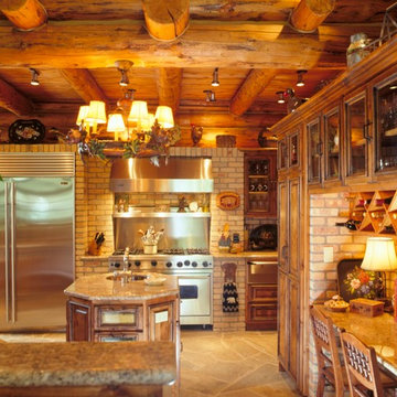 Custom Log Home Aspen