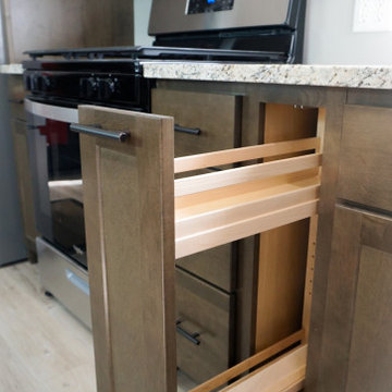 New home finished with BaileyTown Select Cabinets throughout