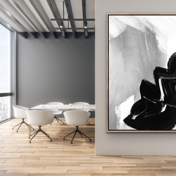 Original Handmade Modern Abstract Custom Art for Modern Contemporary Interiors