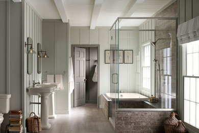 Example of a bathroom design in Boston