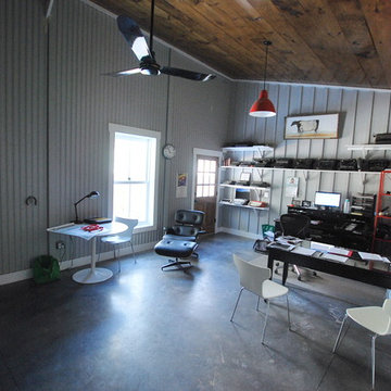 Catskill Farms Office barn, boss's office